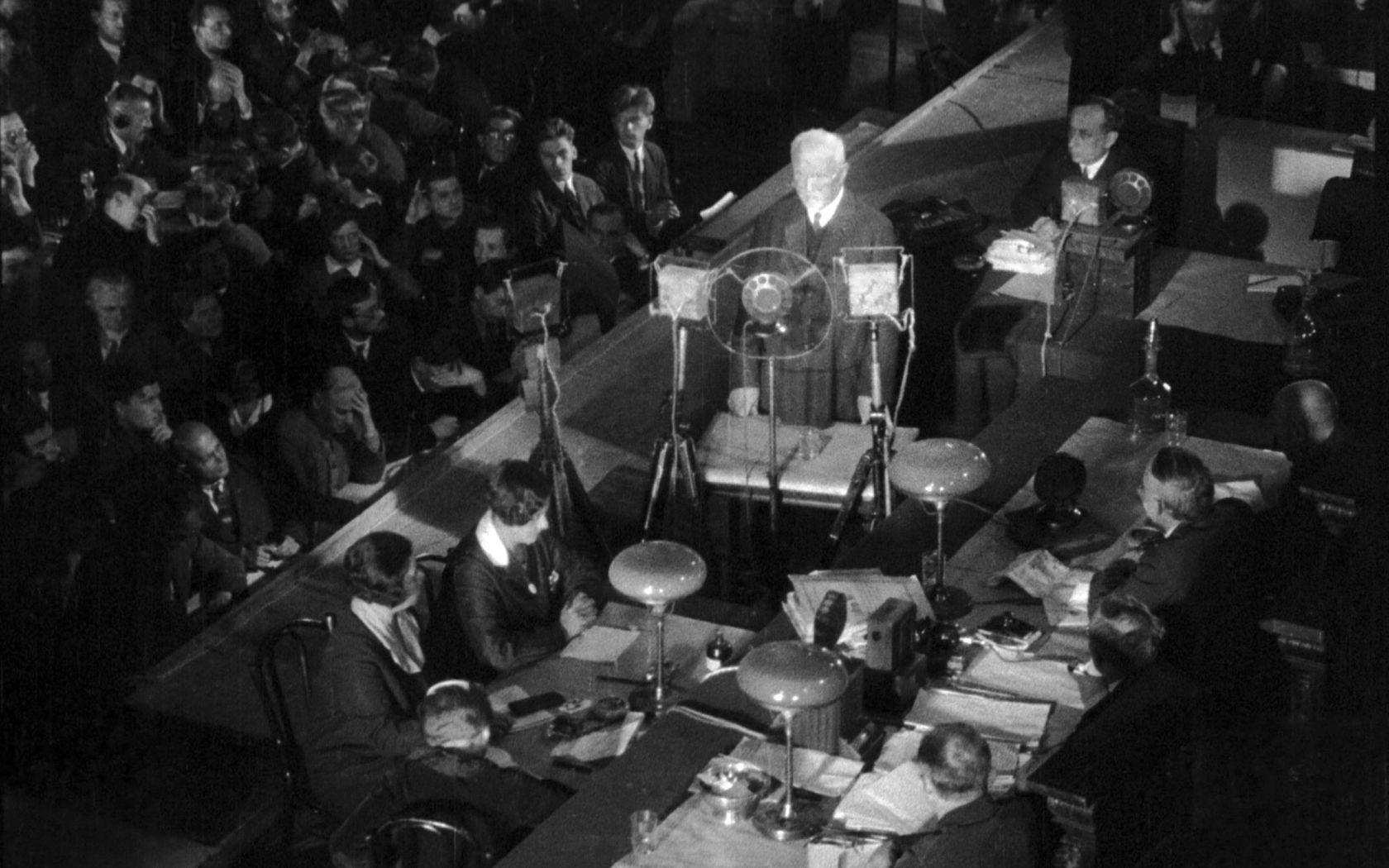 A Ukrainian Filmmaker Reconstructs the Grotesque Spectacle of Stalin's First Show Trial