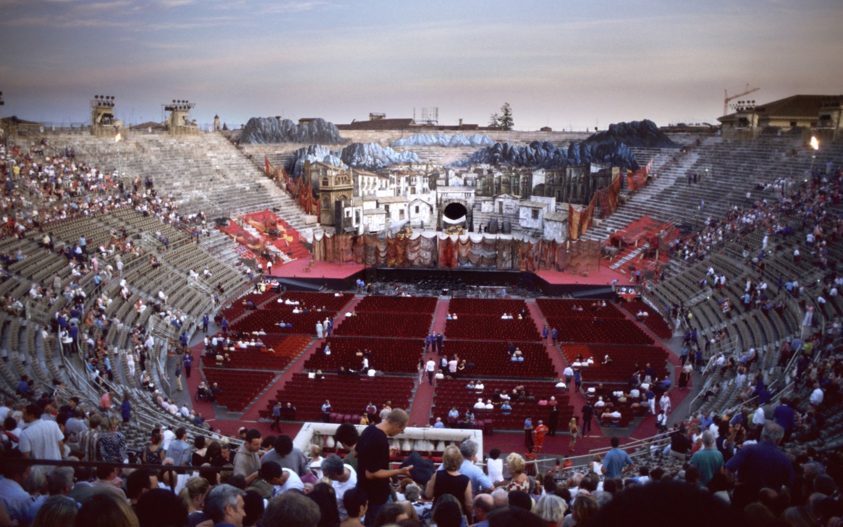 The grandeur of Verona’s open-air opera